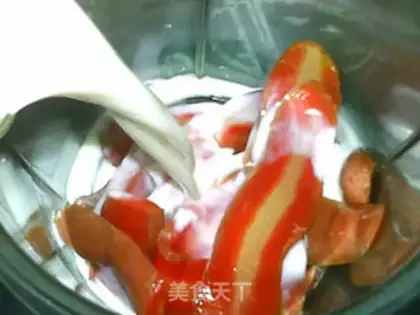 Make Carrot shake step 5