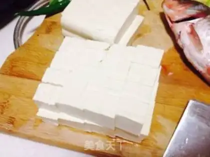 Make The tofu soup of the white fish step 3
