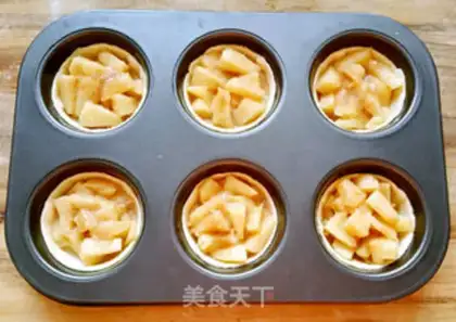 Make Sooth apple tower step 4