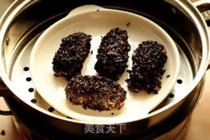 Make Black rice evaporation ribs step 6