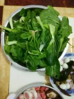 Make Chicken soup mushroom hotpot step 5