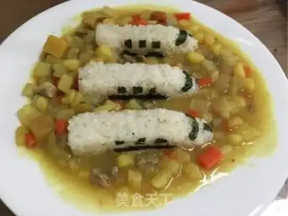 Make When Curry meets the Harmony step 8