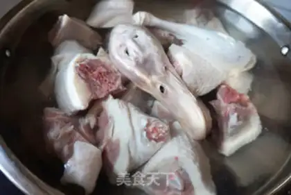 Make ♪ Omeline old duck soup ♪ step 1