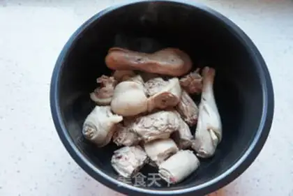 Make ♪ Omeline old duck soup ♪ step 3