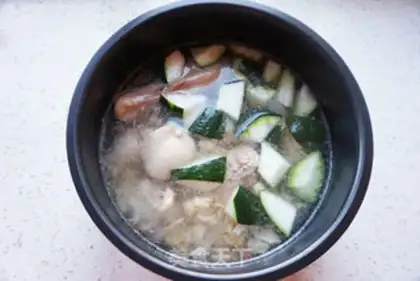 Make ♪ Omeline old duck soup ♪ step 4