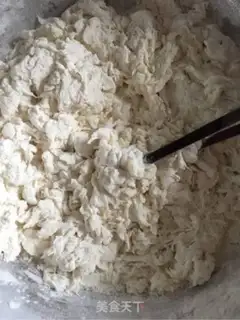 Make Onion pork pancakes step 1