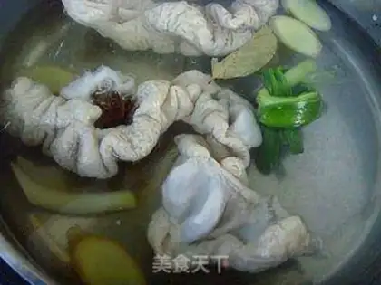 Make Spicy intestines step 2