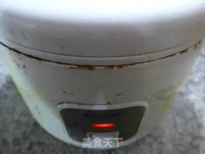 Make Eggs start steaming meat step 8