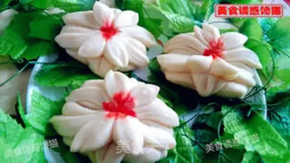 Make Lotus roll step 18