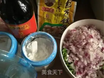 Make Onion pork pancakes step 5