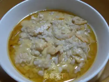 Make Eggs start steaming meat step 10