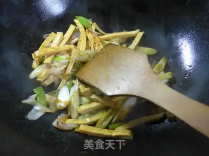 Make Onion fried tofu dry step 6