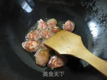Make Spicy pepperoni fried tofu step 3