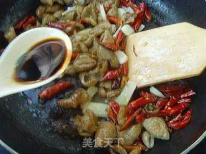 Make Spicy intestines step 10