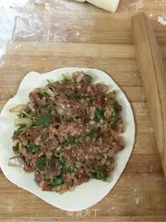 Make Onion pork pancakes step 10