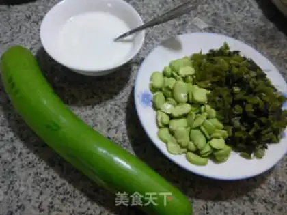Make ♪ Snow pickles and beans ♪ step 0