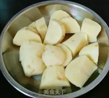 Make Red potatoes and oxen step 6