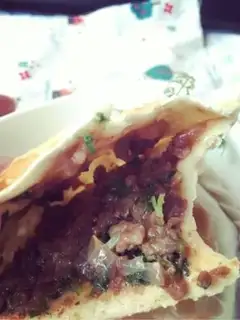 Make Onion pork pancakes step 17
