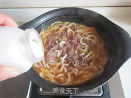 Make Pickle beef oatmeal step 7