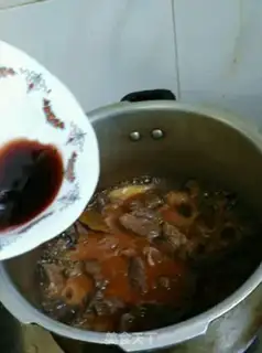 Make Red potatoes and oxen step 16