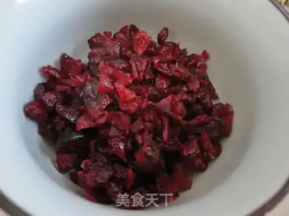 Make Cranberry cookies step 1