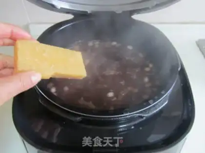 Make The silver ear of the red beans peanuts step 4