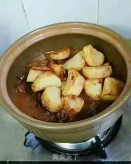 Make Red potatoes and oxen step 19