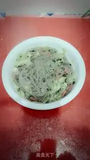 Make A fan of cabbage step 4