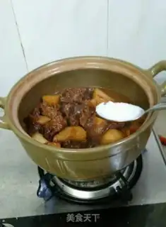 Make Red potatoes and oxen step 20