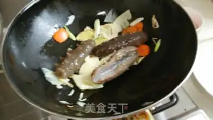 Make Soy sauce, sea cucumber step 5