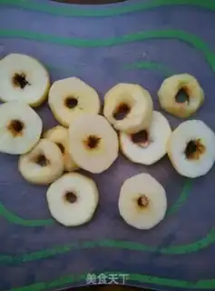 Make ♪ Sweet apple rings ♪ step 2