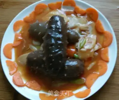 Make Soy sauce, sea cucumber step 8