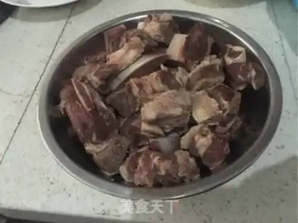 Make Spicy red rib burn step 2