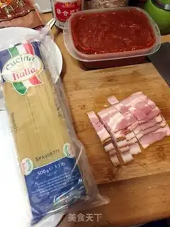 Make Tomato bacon pasta step 0