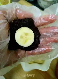Make Black rice bananas step 4