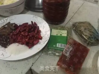 Make Spicy red rib burn step 4
