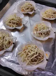 Make Garlic cheese scallops step 9