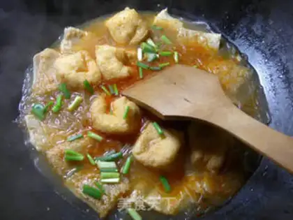 Make Tofu fan urchin soup step 8