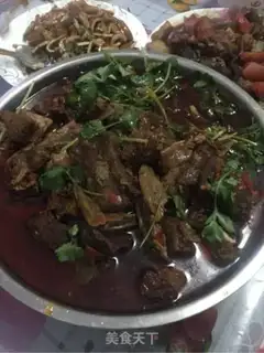 Make Spicy red rib burn step 17