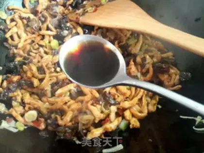 Make Egg squid steaming meat step 3