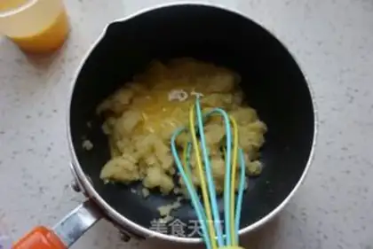 Make Flamingo butter puff step 5
