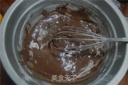 Make Chocolate marfin step 3
