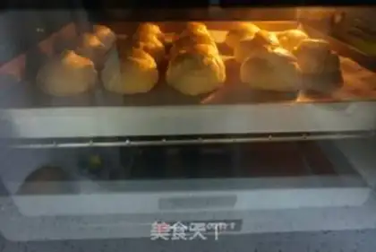 Make Flamingo butter puff step 8