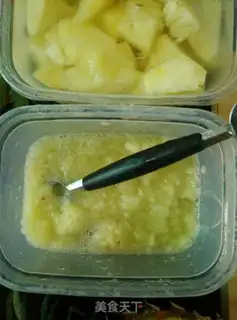 Make Pineapple rice step 4