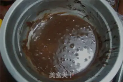 Make Chocolate marfin step 4