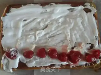 Make Strawberry roll step 10