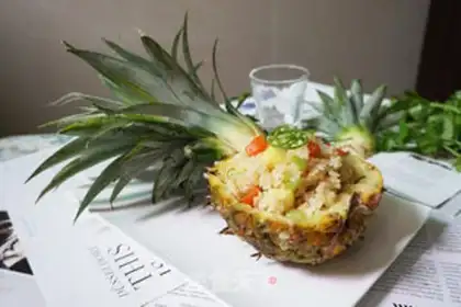 Make Pineapple rice step 11