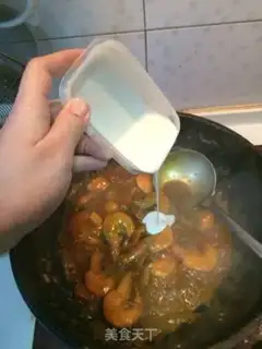 Make Thai curry shrimp step 14
