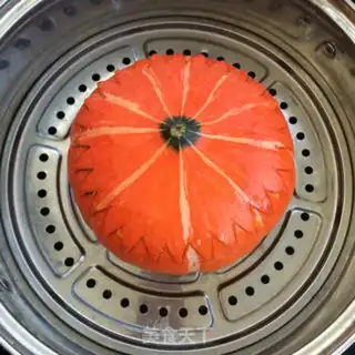 Make Pumpkin rice step 5