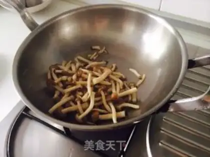 Make Saltless mushrooms and tofu step 8